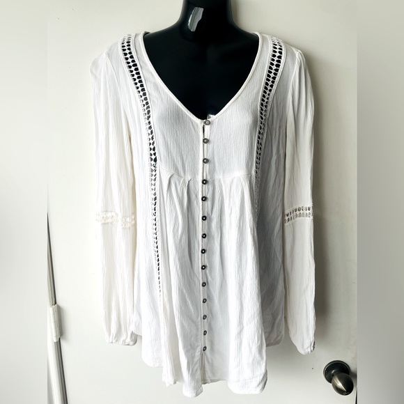 Knox Rose Tops - Knox Rose women’s long-sleeve blouse